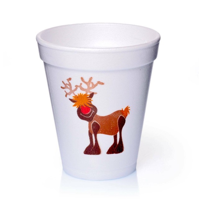 Glühweinbecher 0,2l Wintermotiv - 1000 Stück Pappbecher Für Weihnachtsmarkt