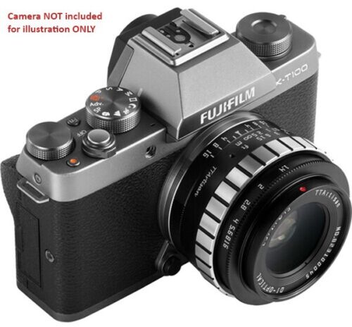 TTArtisan 23mm F1.4 Lens APS-C Format Fuji film X F Mount Camera Black/Silver UK - Picture 17 of 24
