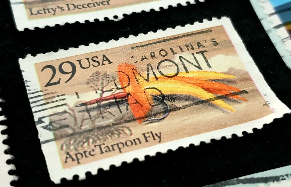 USA Vintage Postage Stamps - 65 USED 1972 to 1995 FANCY/PICTORIAL/SLOGAN++ - Image 4 of 4