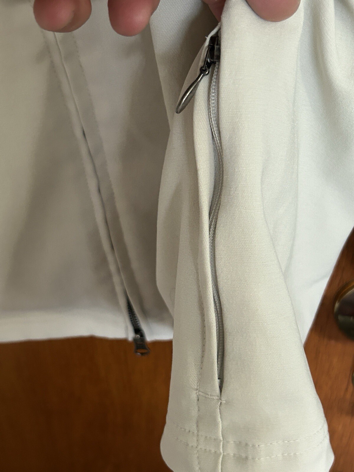 Nike Jacket Activewear Performance Off White Crea… - image 9