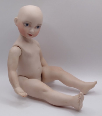Paul Collection 1990 Porzellan Puppe - signiert plus EAP - 19cm