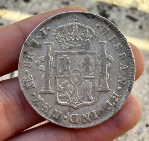 Moneda PLATA 8 Reales 1792 LIMA CARLOS IV - Bild 6 von 6