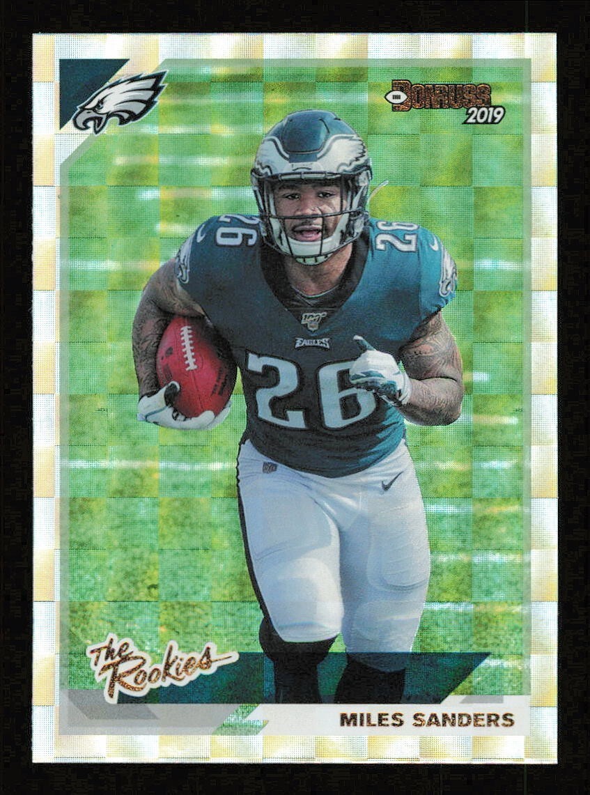 Miles Sanders 2019 Donruss RC The Rookies TR-22 Philadelphia Eagles