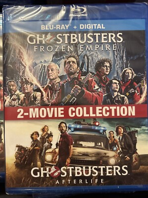 Ghostbusters Frozen Empire & Afterlife  2-Movie Collection -  Blu-ray  + Digital
