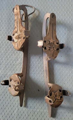 Vintage Hudora Vernickelt Ice Skates