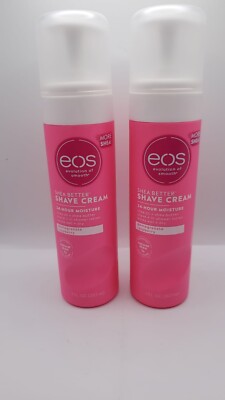 2x EOS Ultra Moisturizing Shave Cream Pomegranate Raspberry 7 oz Shaving  