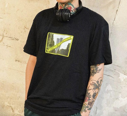 greetings from supreme tee