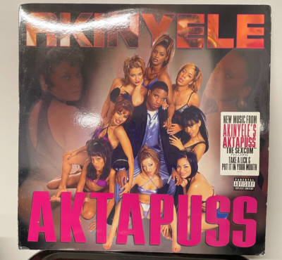 Akinyele   Aktapuss 2LP Record Vinyl   1999 - Jive Records - Explicit_ EX/VG++ 