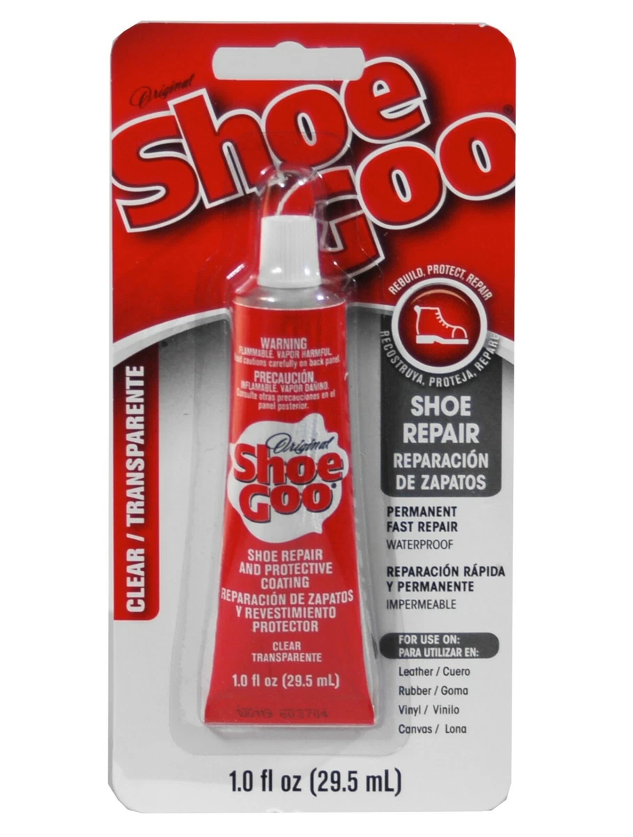 Shoe Goo Shoe Repair Adhesive, Clear - 1 oz tube