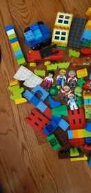 RETIRED 2014 LEGO DUPLO DELUXE BOX OF FUN 10580 IN GREEN BIN not complete 