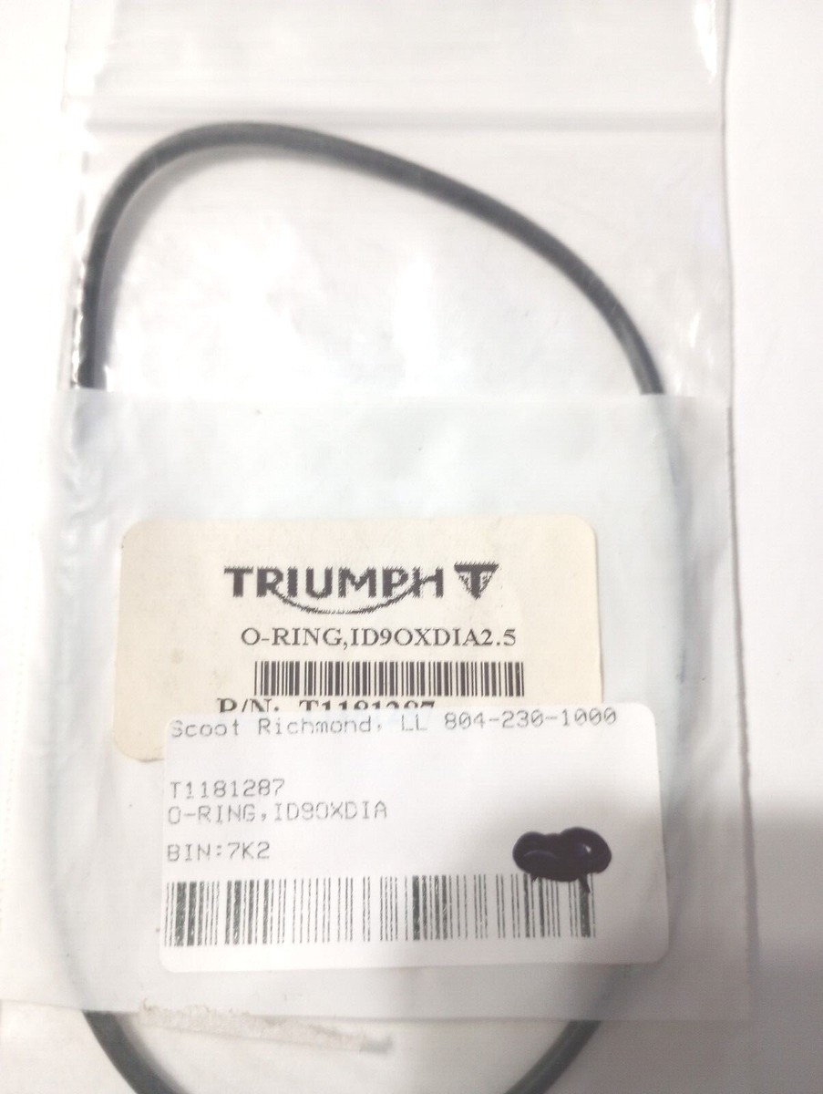 Triumph Tiger Explorer (ID90XDia. 2.5) O-Ring NOS 1181287 (L-1798