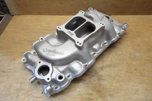 Say Why- And Vintage Weiand WCPSQ Intake Manifold Big Block Chevy Nostalgia Rare