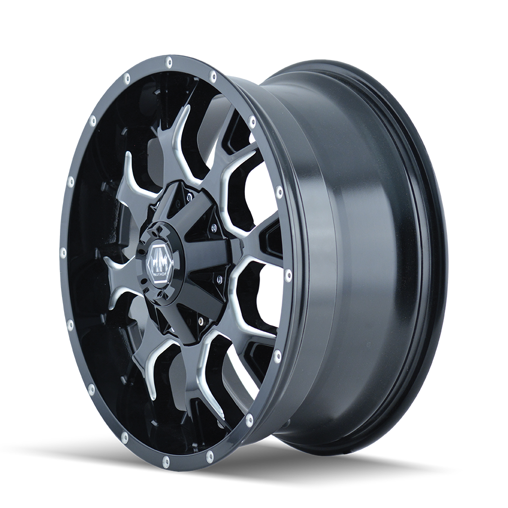 1 New 18x9 Mayhem Warrior BlackMilled Wheel/Rim 8x170 80158976M eBay