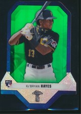2021 Topps Chrome Ben Baller Edition Diamond Die-Cuts Green Ke'Bryan Hayes 04/99