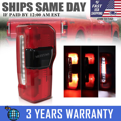 For Ford F-250 F-350 Super Duty 2023-2024 Right LED Rear Tail Light W/Blind Spot