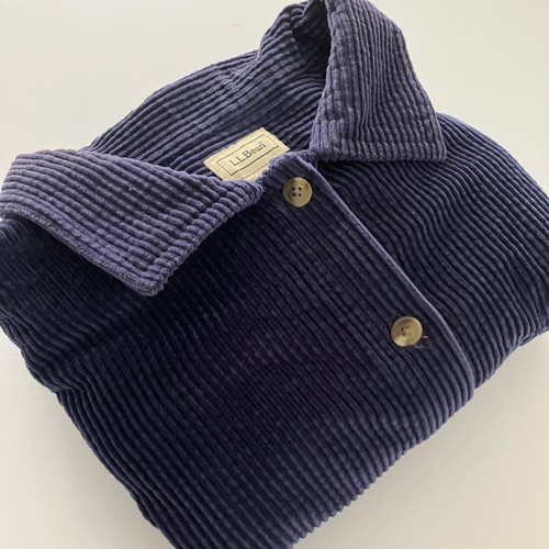 L.L. Bean Womens Vintage 90s Corduroy Shacket Shirt GORP Classic Retro Size 1X - Picture 3 of 8