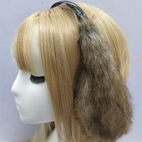 Dog Rabbit Ears Headband Cute Anime Plush Furry for Halloween Cosplay Party NEW - Picture 10 of 26