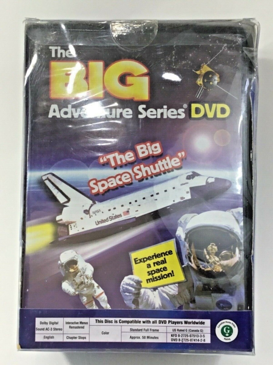 その他 Big Adventure Series: The Big Space Shuttle [DVD] 2006 Big Adventure Series Die Cast Metal NASA Discovery Space