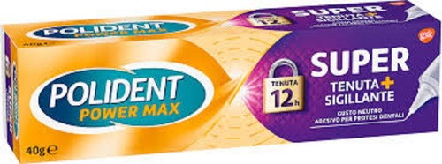 POLIDENT POWER MAX SUPER TENUTA+SIGILLANT IN OGNI MORSO 70G 3 PEZZI - Foto 3 di 3