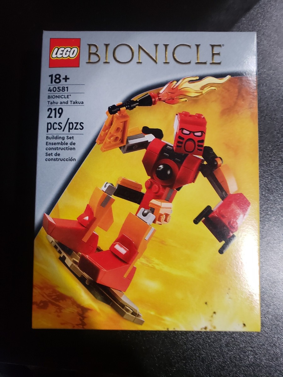 LEGO 40581 Bionicle Tahu and Takua New Sealed Box