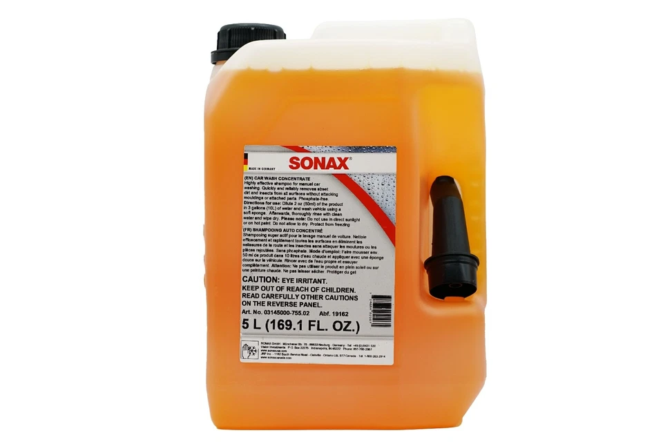 SONAX Car Wash Shampoo Concentrate 5L - Image 2 of 2