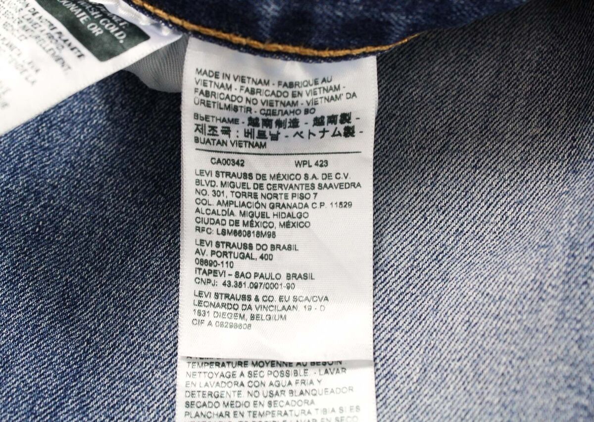 LEVI'S 501 Premium Big E Jeans Men's W29/L32 Whiskers Faded LEVI'S 501 Premium Big E Jeans Men's W29/L32 Whiskers Faded