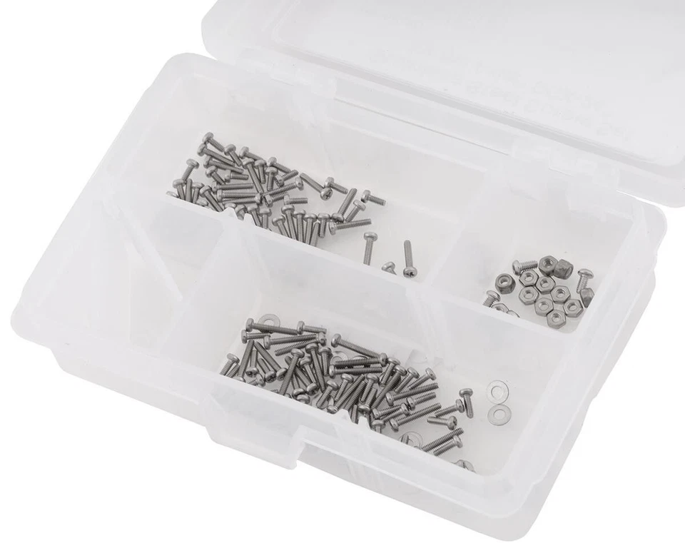 Dynamite DYNH2027 Axial SCX24 Stainless Steel Screw Set - Image 2 of 2