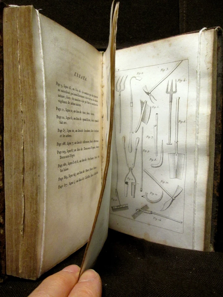PRATIQUE JARDINAGE Du Bois 1828 + CULTURE PECHER Combes 1822 Arboriculture Fruit - Photo 3/4