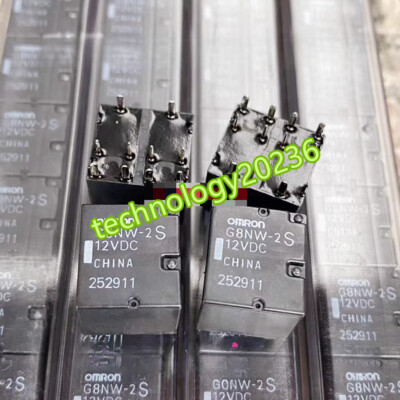 2PCS NEU omron G8NW-2S 12VDC relay #SH