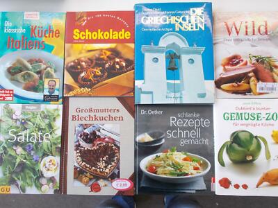 12x Kochbuch Koch Bücher Sammlung Konvolut Paket - Omas Küche, Finger Food...