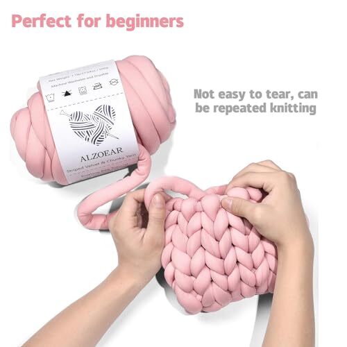 Chunky Yarn for Hand Knitting DIY for Knitting Bags Cushions and Other Home D... - Picture 6 of 6
