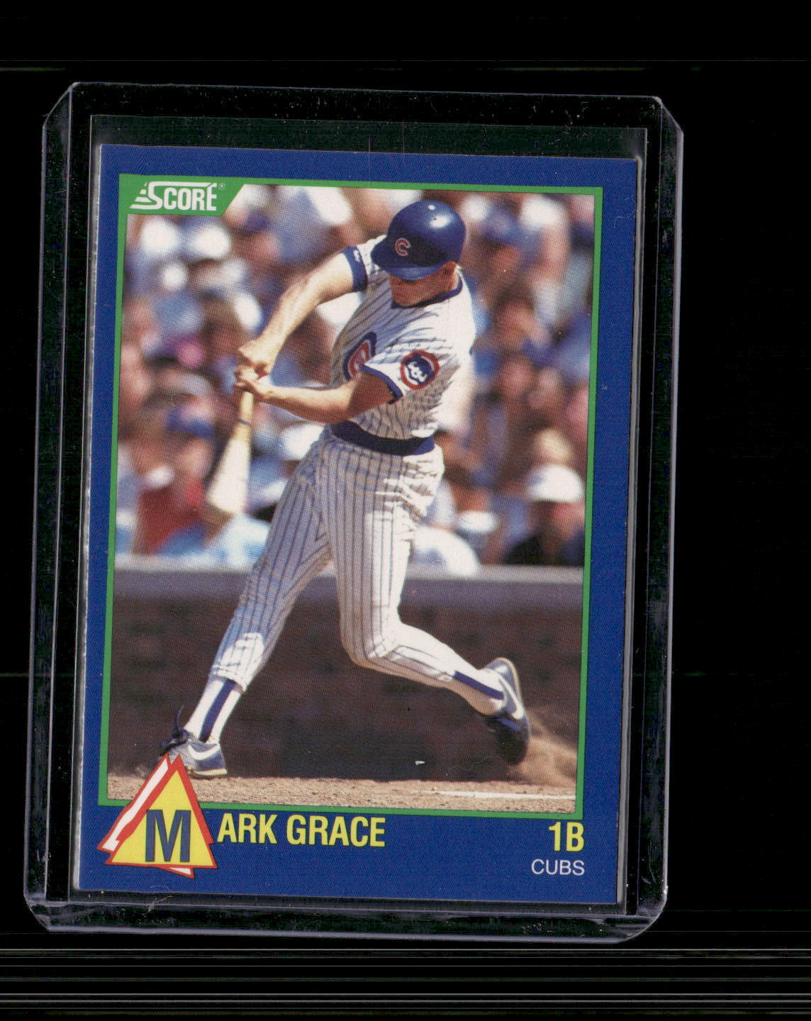 1989 Score Hottest 100 Rising Stars #78 Mark Grace Chicago Cubs