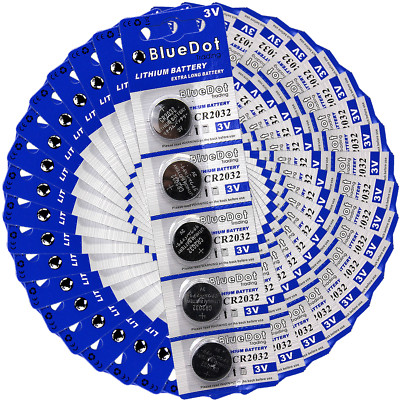 100 × CR2032 IN BULK DL2032 ECR2032 ECR2032 LM2032 2032 KCR2032 Lithium Battery
