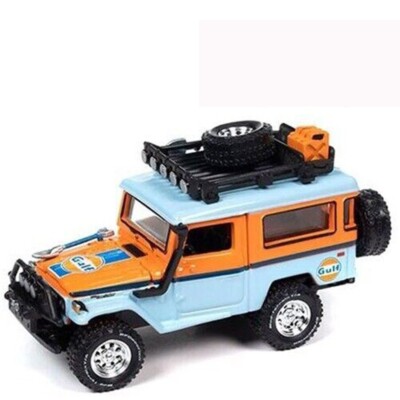 JOHNNY LIGHTNING INDONESIA EMS 1:64 1980 TOYOTA LAND CRUISER GULF