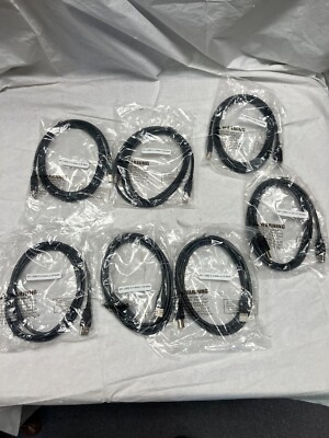 Lot of 7 NEW 6 ft  USB 2.0 Printer Cable A-Male to B-Male FOR HP BROTHER LEXMARK