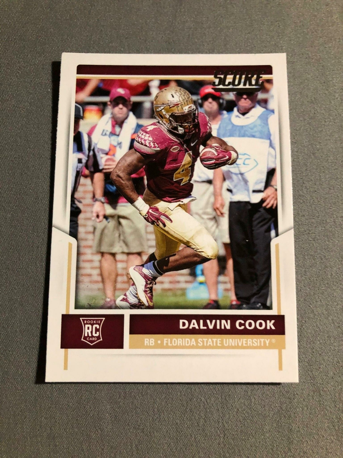 2017 Score DALVIN COOK RC #427 Florida State University QF15