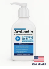 AmLactin Intensive Healing Body Lotion 15% Lactic Acid Moisturizer 7.9 oz