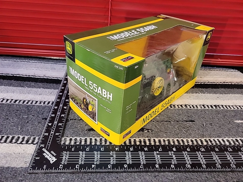 John Deere 55ABH 3B Plow 1/16 Diecast Farm Implement Replica By SpecCast  - Image 4 of 4
