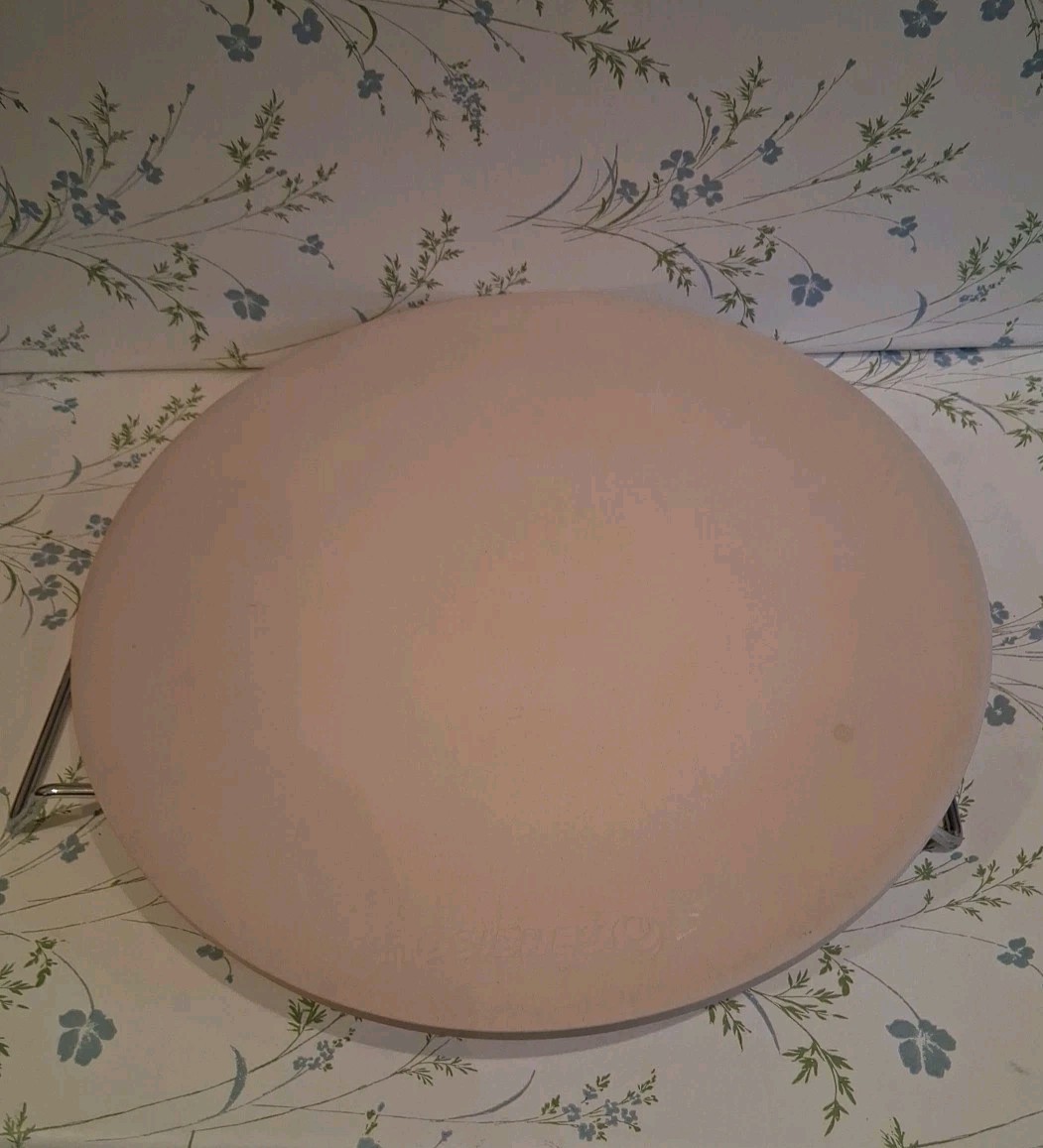 Pizza Stone Large Pizza Baking Stone BBQ Oven Serving Tray Board 33cm Rosièrer