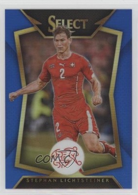 2015 Select Blue Prizm /299 Stephan Lichtsteiner (Ball Back Photo Variation) 4t7