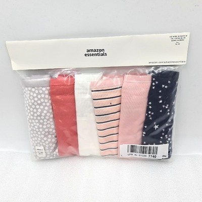Amazon Essentials Bikinihose Damenbekleidung Übergrößen 6er Pack Mehrfarbig Stra