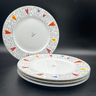 Goebel Maria Mara Have A Nice Day Dessertteller 7,3/4'' 4er Set
