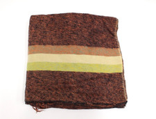 Vintage Wool Blanket Stadium Throw 75 x 80