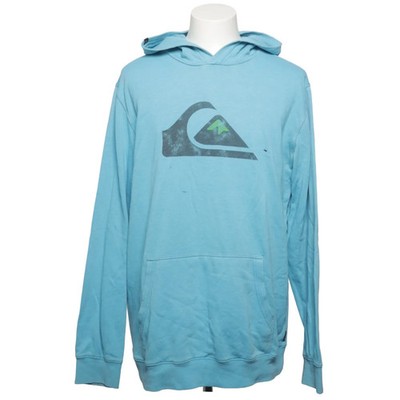 Quiksilver, Kapuzenpullover, Größe: XL, Blau, Baumwolle/Polyester, Print #Mdp