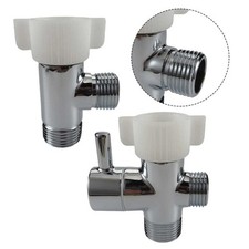 7 8 X 7 8 X 1 2 Inch Bidet T Adapter Valve for Toilet with Single Lever Control