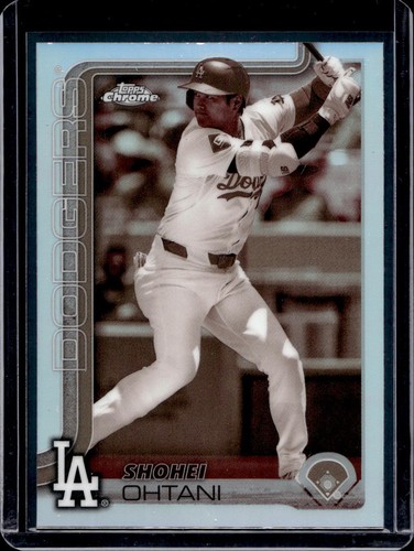 2025 Topps Chrome Shohei Ohtani Sepia Refractor Los Angeles Dodgers 1