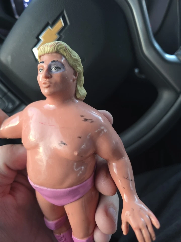 LJN Titan Sports WWF Wrestling Superstars Adorável Adrian Adonis 1987 *LEIA* - Imagem 3 de 4