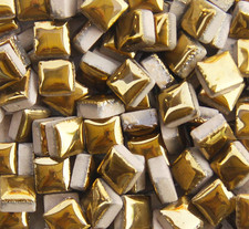 200 Pieces / 200 G Square Shapes 1X1 Cm Square Ceramic Mosaic Mosaic Tiles for C
