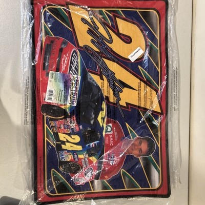 1997 NOS Jeff Gordon #24 DuPont Nascar Door Mat New In Original Plastic Bag