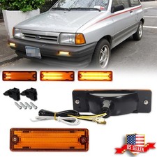 Sequential Amber Led Signal Blinker Corner Lights For Mazda 323 626 Pickup Truck